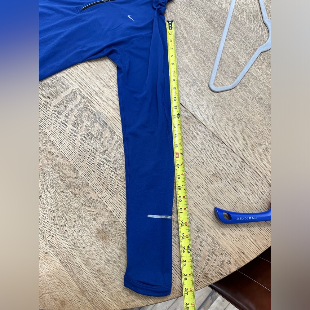 Nike Element DRI-FIT 1/4 Zip Royal Blue Running Workout Hiking Top medium - Picture 9 of 15